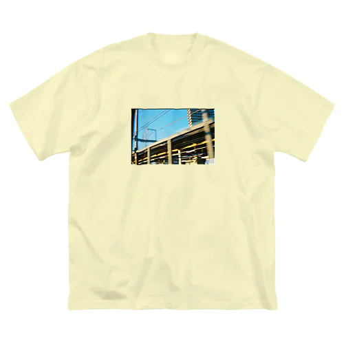 Train trip ビッグシルエットTシャツ