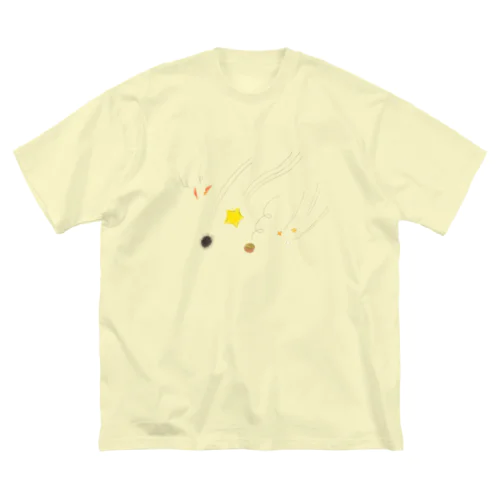 fall stars ビッグシルエットTシャツ