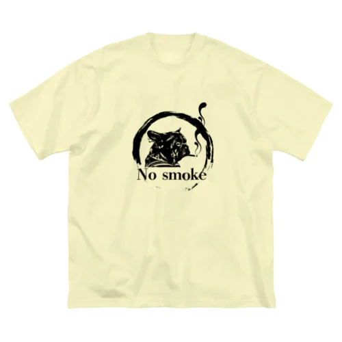 No smokeフレブル ビッグシルエットTシャツ