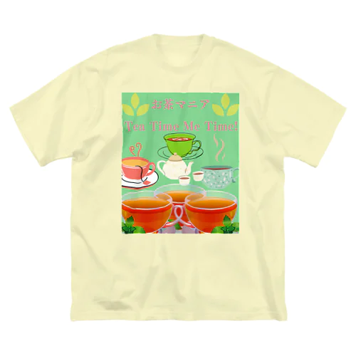 お茶マニア ビッグシルエットTシャツ