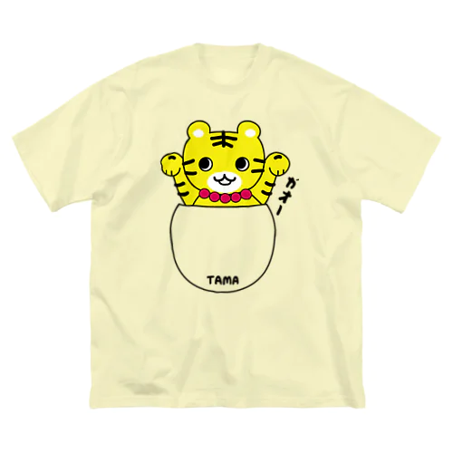 タマ ビッグシルエットTシャツ