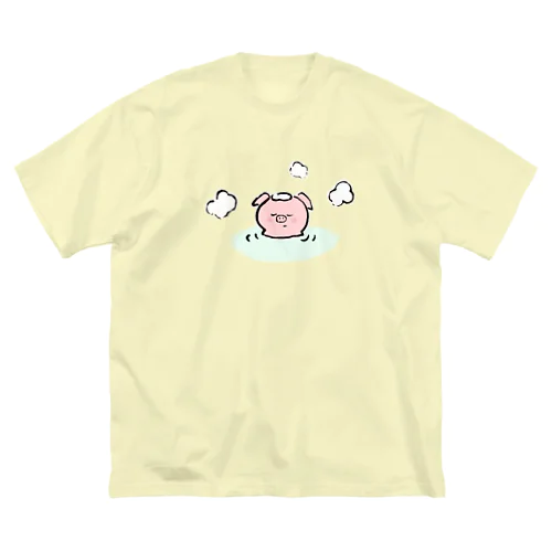 ブーさん温泉 ビッグシルエットTシャツ