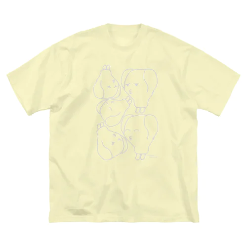 いろんなタイプのコマリマ Big T-Shirt