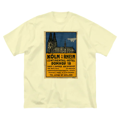 ケルン大聖堂 ビッグシルエットTシャツ