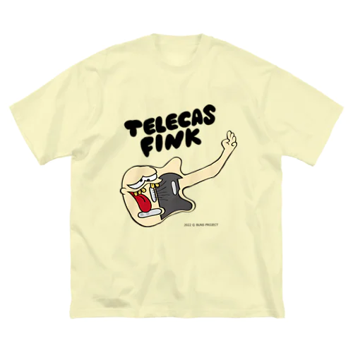 トムとザ・ギターズ　テレキャスフィンク ビッグシルエットTシャツ