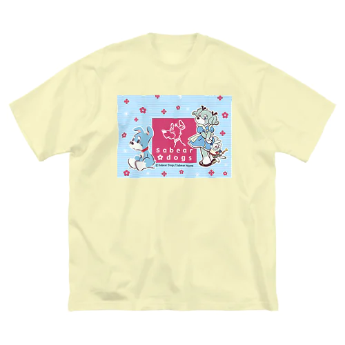 sabear dogs キービジュアル_ウエア ビッグシルエットTシャツ