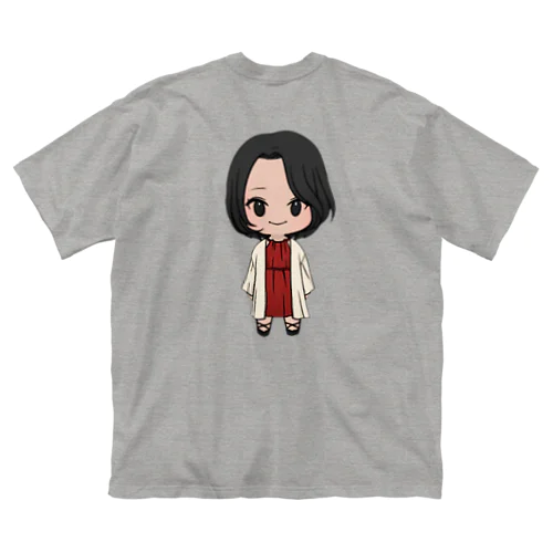 りん　デフォルメ ビッグシルエットTシャツ