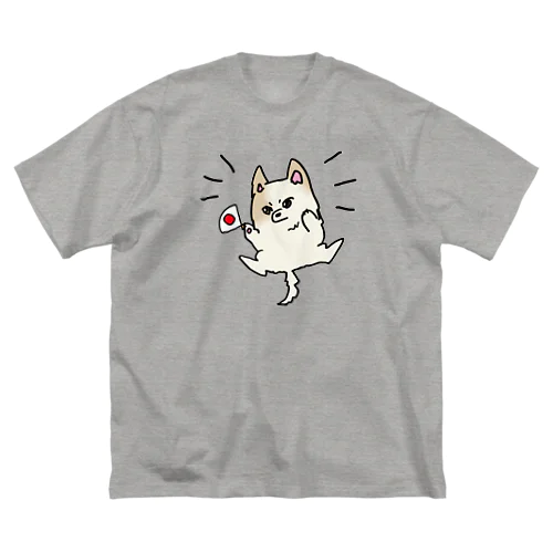 めでたいあっぱれ先輩 ビッグシルエットTシャツ