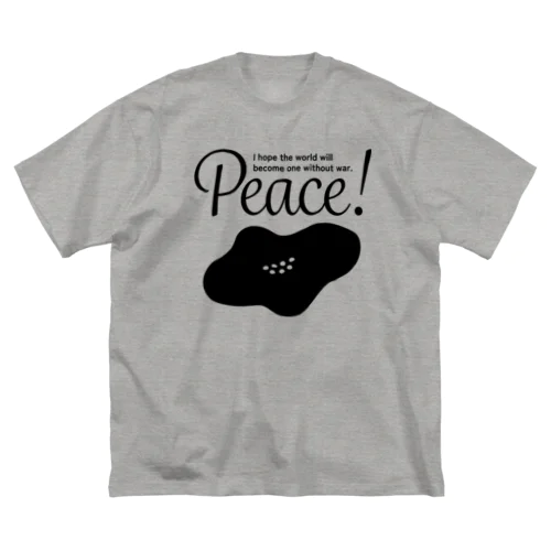 peace! ビッグシルエットTシャツ