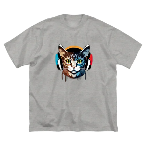 DJ Cat Big T-Shirt