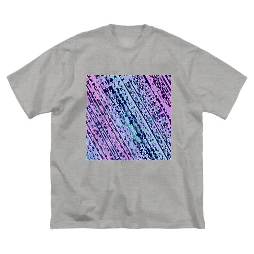 梅雨の雨風 ビッグシルエットTシャツ