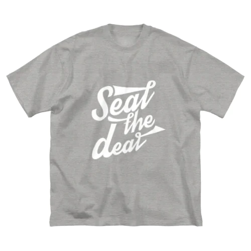 "Seal the deal" ビッグシルエットTシャツ