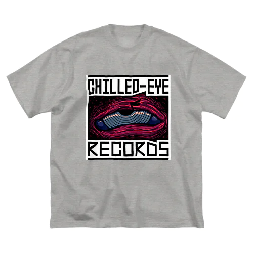 Chilled- Eye Records ビッグシルエットTシャツ