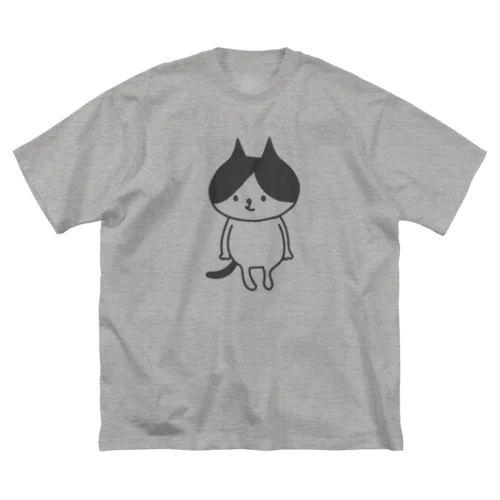 ハチワレキャット ビッグシルエットTシャツ