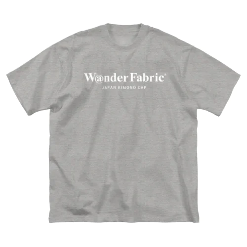 W@NDERFABRIC 定番ロゴWHITE ビッグシルエットTシャツ