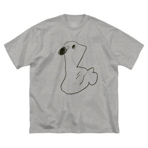 白鳥 ビッグシルエットTシャツ