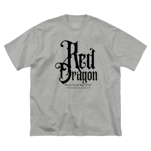 赤い龍 Red Dragon-1 ビッグシルエットTシャツ