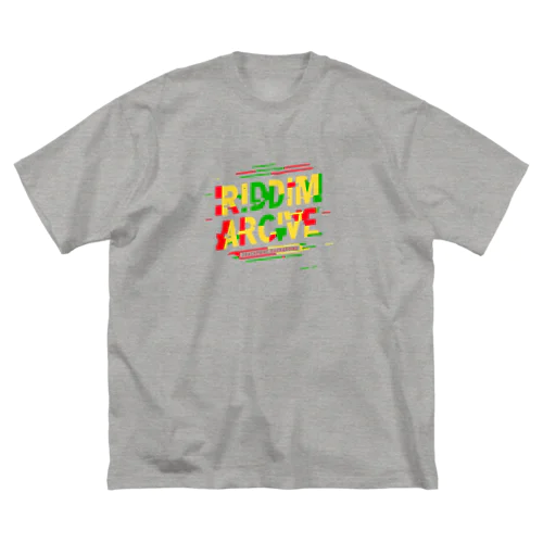 Riddim Arcive ロゴデザイン Big T-Shirt