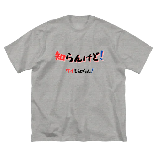 知らんけど！ワイも知らん！ (3) Big T-Shirt