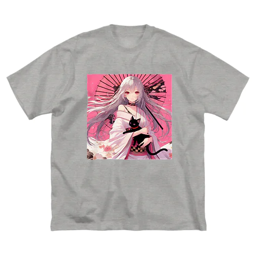 みゃう　と　美雨　１ ビッグシルエットTシャツ