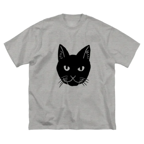 黒猫ジジ ビッグシルエットTシャツ