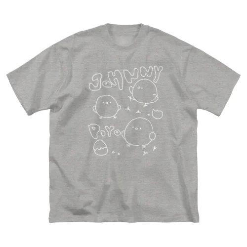 ホワイトらくがきじょにー Big T-Shirt