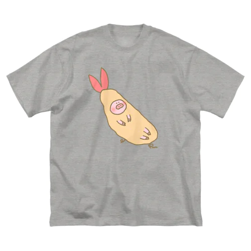 エビフライぶぅちゃん ビッグシルエットTシャツ