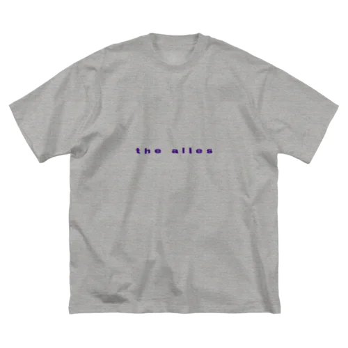 the alles Logo ビッグシルエットTシャツ