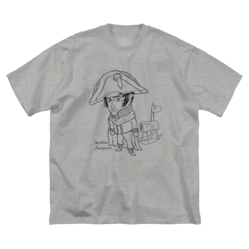 【ゆる偉人】ナポレオンさん ビッグシルエットTシャツ