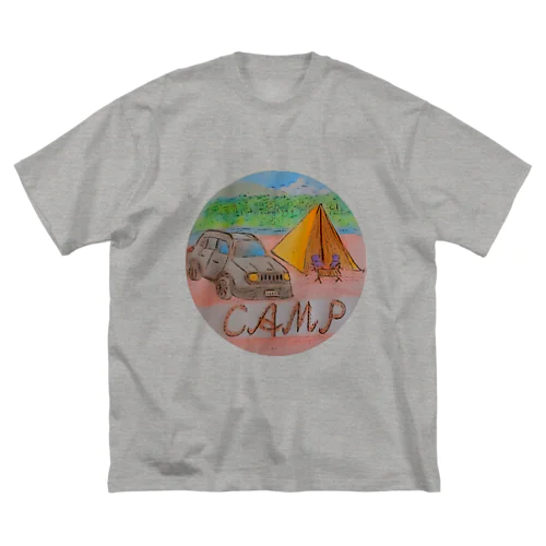 CAMP with CAR ビッグシルエットTシャツ