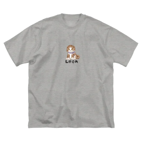 猫のLEON(レオン) Big T-Shirt