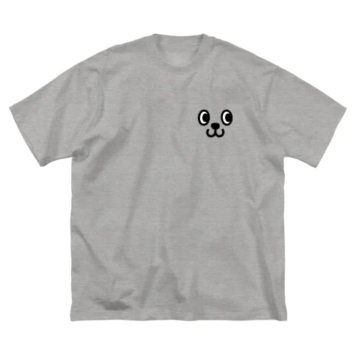 FACEシリーズ01(ワンポイント) ビッグシルエットTシャツ