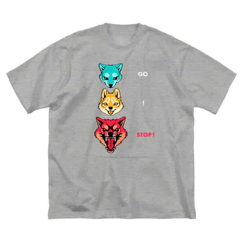 狼信号 白文字 Big T-Shirt