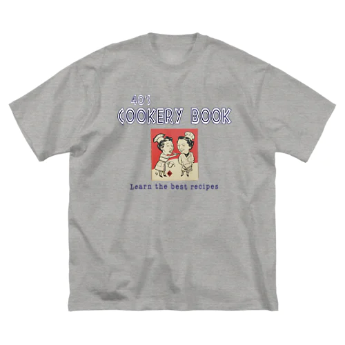 40's Cookery Book ビッグシルエットTシャツ