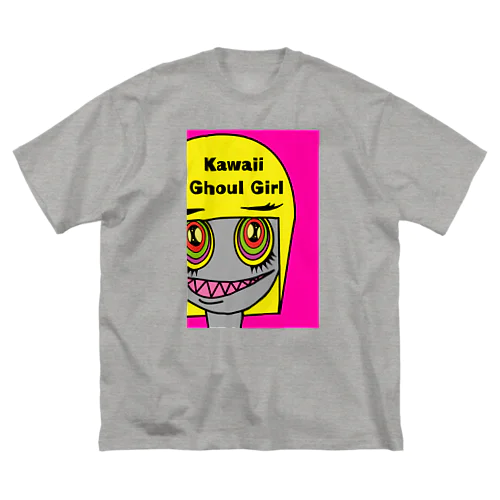 グールーのスー子さん（Kawaii Ghoul Girl） ビッグシルエットTシャツ