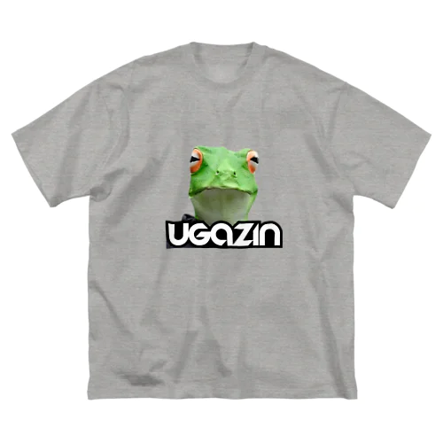 2022 ugazin frog　背景なし ビッグシルエットTシャツ