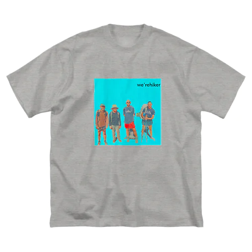 we'rehiker狂人 ビッグシルエットTシャツ