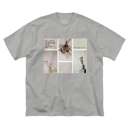 memory。ｱﾝﾆｭｲ･ﾋﾟﾝｸ ビッグシルエットTシャツ