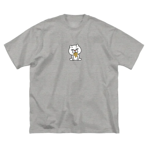 ウザ～～い猫　タイ焼き ビッグシルエットTシャツ