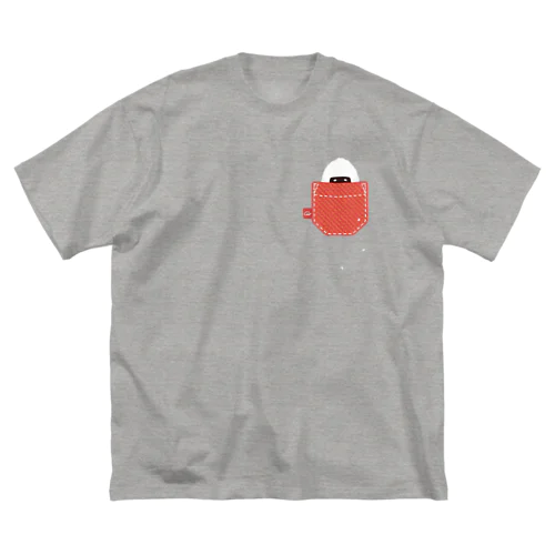 🍙おにぎりと一緒　*ポケット🍙 Big T-Shirt