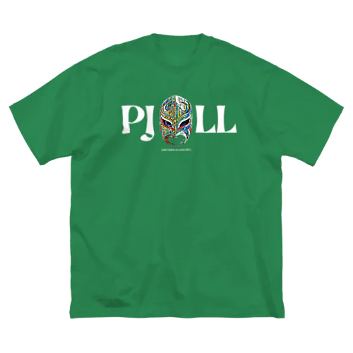 PJLL Logo&Mask ビッグシルエットTシャツ