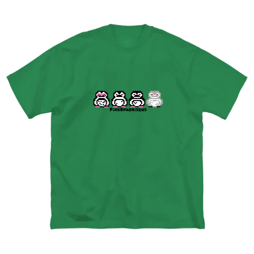 ピコスフェニスカス(よこ) Big T-Shirt