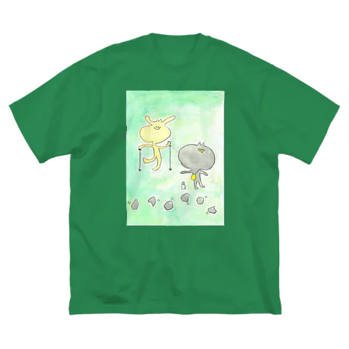 いぬくんとねこくん Big T-Shirt