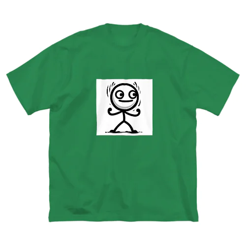 線人くん(ガッツ) ビッグシルエットTシャツ