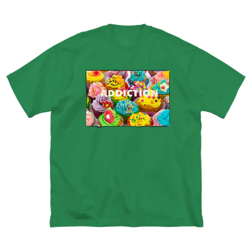 カップケーキ中毒アディクション Big T-Shirt