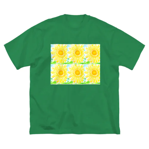 🌻夏休み日記のひまわり🌻 Big T-Shirt