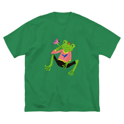 The best buddies🐸 ビッグシルエットTシャツ