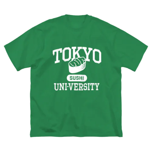 トーキョー・スシ・ウニバーシティ Tokyo Sushi Uni-versity Big T-Shirt