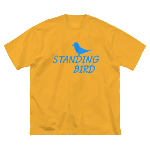 STANDING BIRD Big T-Shirt