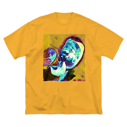 Psyberpunk Jerry Fish ビッグシルエットTシャツ